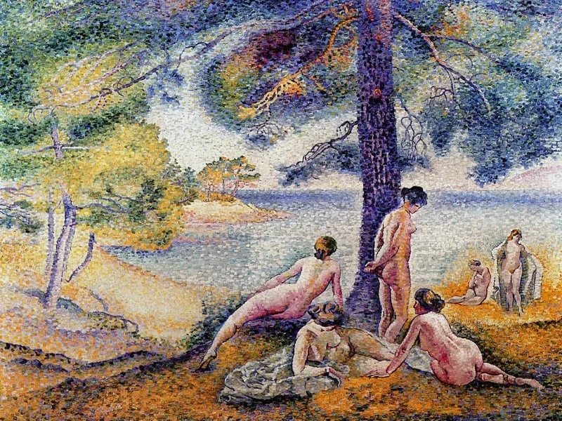 1856-Henri-Edmond Cross - All'ombra, 1902
